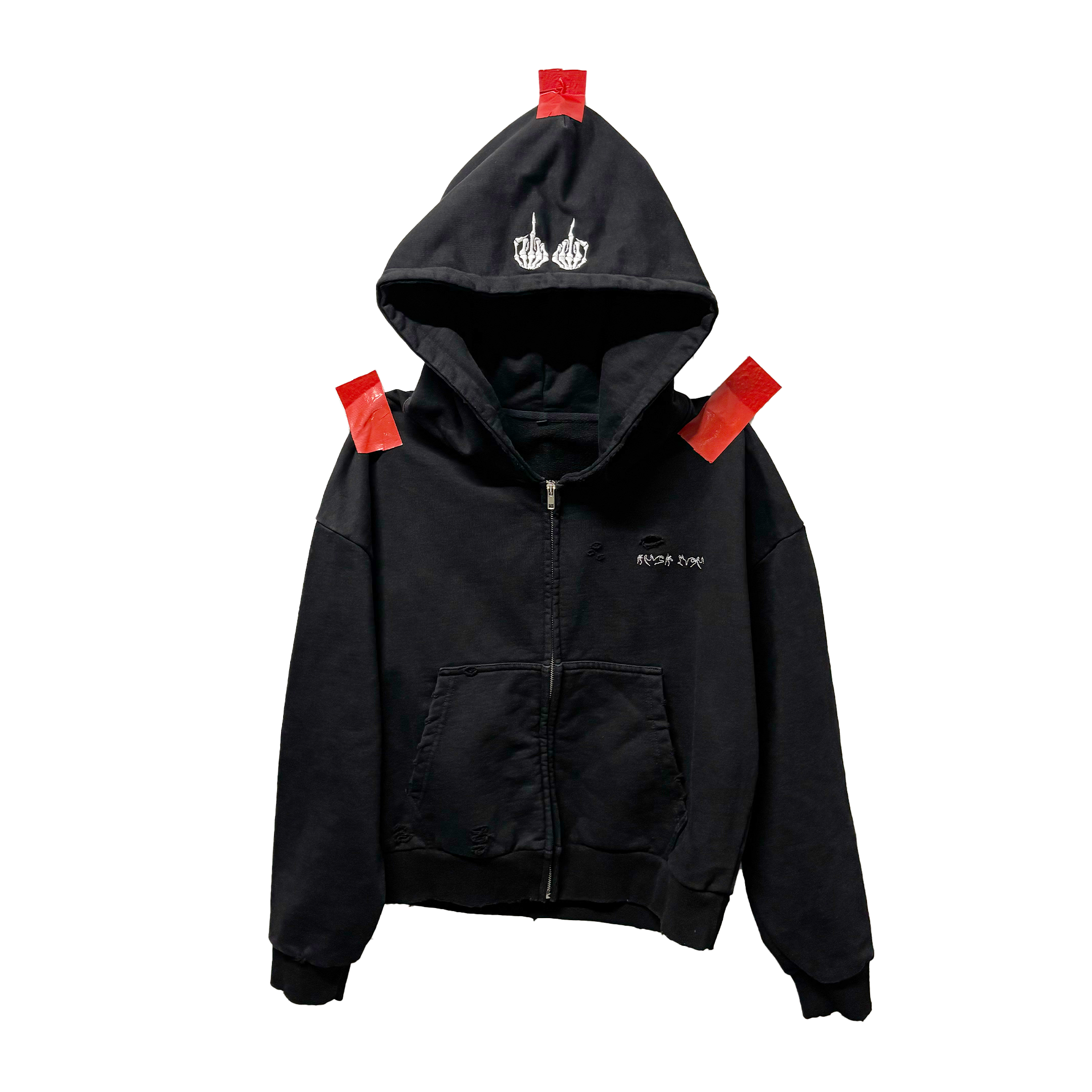 DECIBEL® FUCK YOU ZIP-UP HOODIE
