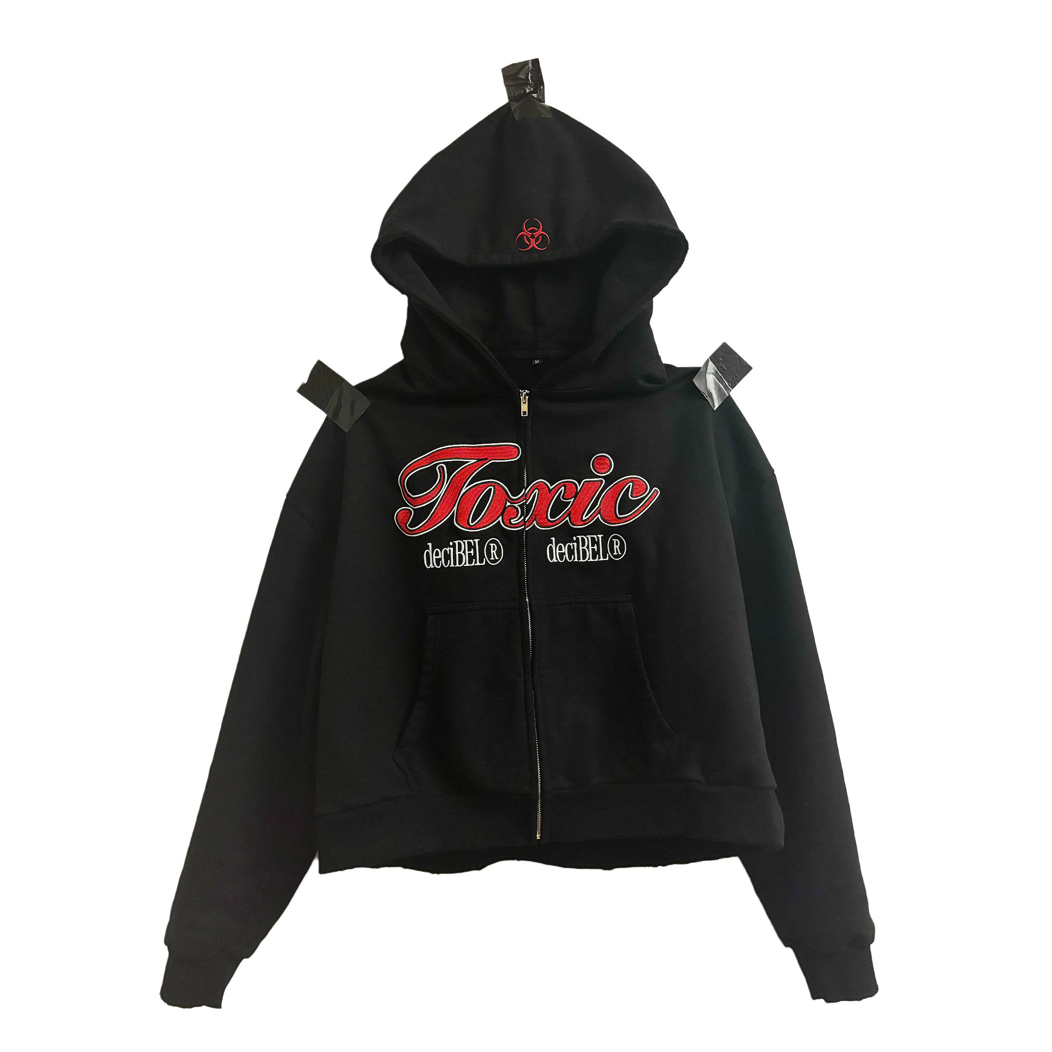 DECIBEL® TOXIC ZIP-UP HOODIE
